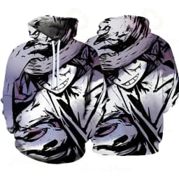 Anime One P Hoodies 3D Print Pullovers Sportswear Sweatshirts Luffy Ace Law Zoro Nami Nico Casual Tops Jacket Men
