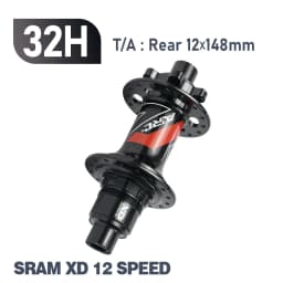 ARC MT009 Rear Hub 4in1 BOOST 10x135 12x142 12x148 MTB XC Gravel E Bike Bicycle Hub 28H 32H HG XD MS-Micro Spline 12V 6 Pawl