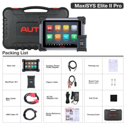 Autel MaxiSYS Elite II PRO Car Diagnostic Scanner Advanced ECU Programming Online Coding Tool, 45+ Services, 2-Year Free Update