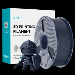 SUNLU 1KG PLA PLUS/ Clear Filament 1.75mm 1000g Spool (2.2lbs) High Toughness Neatly Wound Filament Fit Most FDM Printer