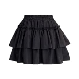 Afashion White Puffy Ballet Short Skirt Women's Summer 2025 New Sweet Cake Skirt High Waist Slim A-Line Half-length Skirt Pants