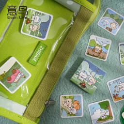 Etori Life Secret Garden Sticker 46pcs/pack Mini Boxed Stickers, DIY Decoration Stationery Notebook Diary Journal Stickers