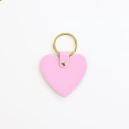 Customized Name Ins-Style Heart-Shaped PU Leather Multi-Color Simple Gift for Couples, Ladies, Bags, Car Keychains, Pendants