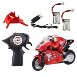 RC Motorcycle Electronic Remote Control Racing Car High Speed Electric Off-Road Car Rechargeable 2.4Ghz Stunt Motorbike For Boys
