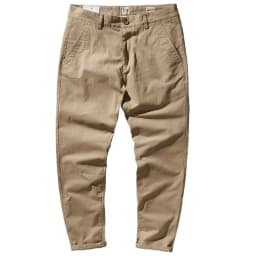 Spring New American Retro Heavyweight Woven Twill Stretch Pants Men's Pure Cotton Washed Slim Straight Business Casual Trousers