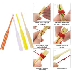 Rose Rope Knotting Tools For Bracelets Beads Handcrafted Rope Knotting Tools Crafting Supplies Macrame Braiding Tools