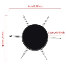 ❉~1PC 6 Head Nail Art Dotting Tools Disc Nail Drill Point Nail Tools Dot Painting Tools Nail Point Drill Pen