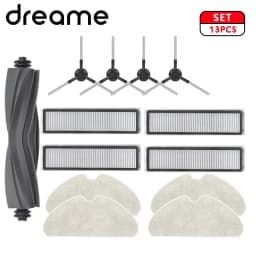 Dreame D9 Max Gen 2, Dreame D10s Pro Robot Vacuum Accessories Main Brush Filter Mop Rag Replacement Parts