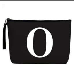 Cosmetic Bag Letter Pattern MakeUp Bag Toiletries Organizer Wash Storage Pouch Wedding Party Bride Gifts Makeup case Organizer