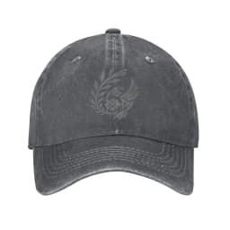 Monster Hunter Wilds Men Women Baseball Caps Forbidden Lands Research Commission Distressed Denim Hats Vintage Outdoor Headwear