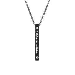 Hot Sale Pendant Smooth Plate Tag Men Retro Necklace Jewelry