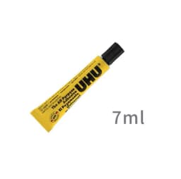 7ml/20ml/35ml/60ml UHU Universal Flexible Clear Glue For Wigs Lace Fabric Wood Metal Leather Porcelain DIY Repair
