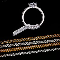Invisible Transparent Silicone Ring Adjuster Elastic Band Size Modifier for Loose Rings Home Fabric Accessories DIY Sewing