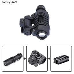 WADSN Tactical AIrsoft Strobe Consant Momentary Helmet Lamp With white Scout light Helmet Lamp FAST Hunting Helmet Flashlight