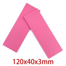 2pieces Composite G10 Knife Handle Material for DIY Handmade Knife Handle Making Material G10 Tool Patch Material 120x40x3mm