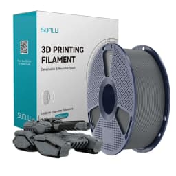 SUNLU 1KG PLA 3D Printer Filament 1.75mm Neatly Wound 3D Printing Filament Fit Most FDM 3D Printers, 1kg Spool (2.2lbs)