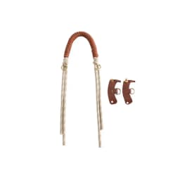 Bag Strap For longchamp Mini Bag Woven Strap Bag Transformation Bag Accessories short strap