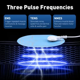 Electronic EMS NMES TENS Full Body Massager Muscle Stimulator with 18 Modes And 30 Intensity Levels for Relaxation And Slimming