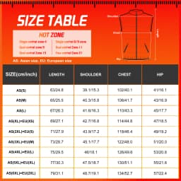 Heated Vest 26 Areas Men Heating Jacket Heated Winter Womens Heater Jacket Thermal Vest Body Warmer Outdoor Sports Coat 6XL