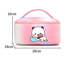 Yier Bear Panda Makeup Bag Bubu Dudu Waterproof Cosmetic Bags Tourist Portable Toiletries Bag Women Cosmetics Storage Pouch Gift