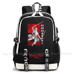 Attack on Titan Backpack Anime Mochila Student School Bag Boys Girls Gift Casual Daily Travel Rucksack