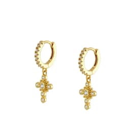 CRMYA Gold Silver Filled Hoop Earring CZ Zircon Heart Higgle Stud Earrings For Women Jewelry Earings Wholesale Aretes De Mujer