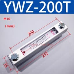 Aluminum Shell Hydraulic Tank Fluid Level Gauge Oil Level Gauge Water Level Gauge Oil Standard Water Thermometer YWZ 50T-500T