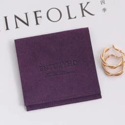 100pcs Microfiber Velvet Jewelry Presents Bag Custom Logo Earrings Ring Necklace Bracelet Tarot Storage Bags Wedding Gift Pouch