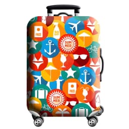 Luggage Cover Stretch Fabric Suitcase Protector Baggage Dust Case Cover Suitable for18-32 Inch Suitcase Case Travel Organizer