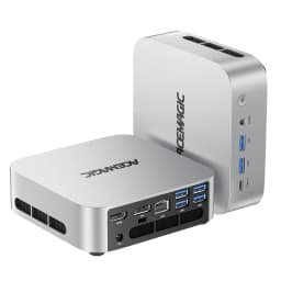 ACEMAGIC M1 Mini PC AMD Ryzen 7 7735HS 24GB LPDDR5 1TB PCle SSD Mini Computers (8C/16T, Tot 4.7GHz), Desktop Met Windows 11 Pro - Wifi 6 - BT5.2 - Type-C