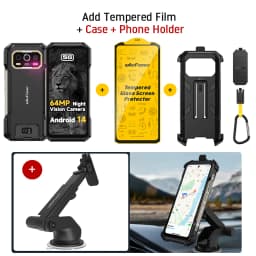 Ulefone Armor 27 Pro 5G Rugged Phone 10600mAh Smartphone Android 14 50MP+64MP Night Vision Camera Up to 24GB+256GB NFC