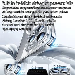 Original Magnet Plating Magnetism Case For Iphone 17 Air 11 12 13 14 15 Plus 16 Pro Max Magsafe Clear Cover Camera Lens Protect