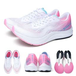 IRUNSVAN Professional Athletic Shoes Men 2024 Nylon Carbon Plate Color-Spliced Breathable Stability Fashion Sneakers Unisex