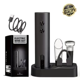 Electric Wine Bottle Opener Automatic Red Wine Corkscrew Wine Opener Wine Tools Kitchen Products Performance Plastic