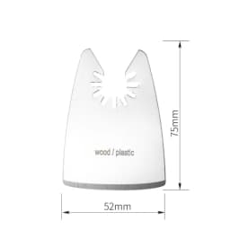 1PC 10/20/34/45/65/88mm Saw Blade Oscillating Tool Renovator Multimaster Tool Saw Blade Power Tool Accessory for Wood Metal PVC