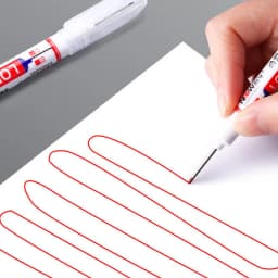 1PC Long Nib Marker Construction Pen For Metal Oil Waterproof Thin Head Wood Craft Pen Extended 20mm Long Head Deep Hole Marker