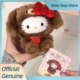 Authentic TOP TOY Hello Kitty Puppy Party Series Blind Box Cute Kitty Bag Pendant Kt Mystery Box Collection Birthday Gifts