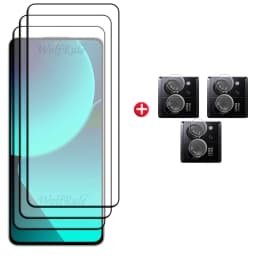 6-in-1 For Xiaomi 13T Pro Glass For Mi 13T Pro Tempered Glass Full Cover Screen Protector Mi 11T 12T 13T Pro 11 12 Lite 13 Glass