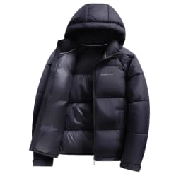 Winter New parka Fashion Thick Warm Cotton Jacket Men's Casual Loose Sports Plus Large Hooded coat