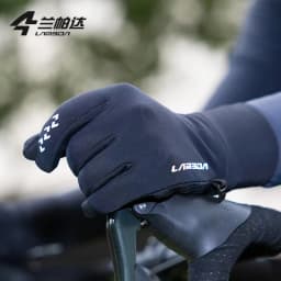LAMEDA Winter Cycling Gloves 5-15℃ Touchscreen Riding Thermal Road Mountain Bike Full Finger Gloves Cycling Accessories for Men
