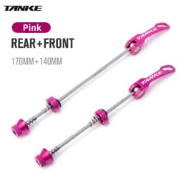 TANKE Bicycle Quick Release Bolt Hub Skewers Lever Axle Road Mountain Bike Replacement Cycling Parts For Front 100mm Rear 135mm