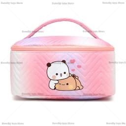 Yier Bear Panda Makeup Bag Bubu Dudu Waterproof Cosmetic Bags Tourist Portable Toiletries Bag Women Cosmetics Storage Pouch Gift