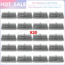 Fit For Dreame L10s Ultra Gen 2 / L30s Ultra/ L30 Pro Ultra, Dreame L40 Ultra AE/L40s Ultra CE Parts Brush Filter Mop Bag