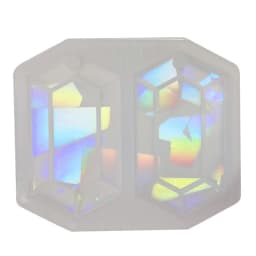 Silicone Mold for Earring Pendant Holographic Hexagon Earring Resin Mold Rainbow Light Earring Keychain Charm Epoxy Mold