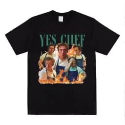 Yes, Chef T-Shirt Tv Show The Bear Shirt Jeremy Allen White Hoamge Tee Carmen Berzatto Shirts Original Beef of Chicagoland Tops
