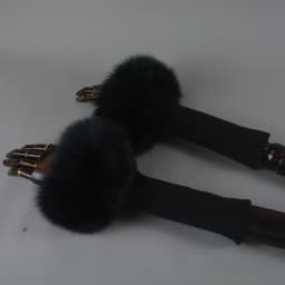 Fox Fur Cuff Arm Warmer Lady Bracelet Real Fur Wristband Glove High Quality Fox fur Cuffs Hot Sale Wrist Warmer