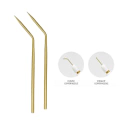 Curved Copper Needles for Plamere Fibroblast Plasma Pen - 2nd Generation