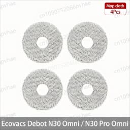 Ecovacs Debot N30 Omni / N30 Pro Omni Robot Vacuum Replacement Part Accessory Main Side Brush Hepa Filter Mop Dust Bag