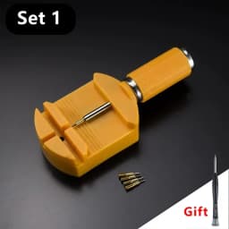 Watch Link Removal Tool Kit, Watch Band Tool Strap Chain Pin Remover Repair Tool Kit For Watch Band Strap Adjustment, Watch