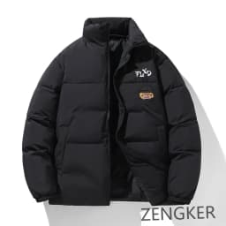 Men's autumn winter plus size warm stand collar thickened warm loose casual new style outerwear down jacket 180kg 11xl